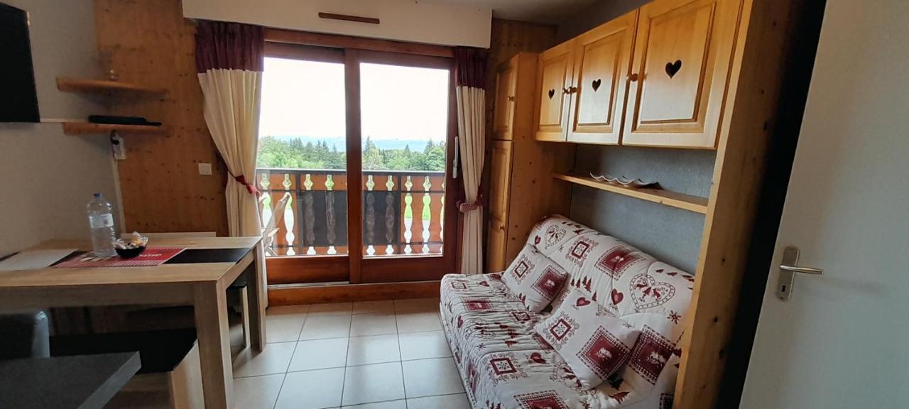 Apartmán Le Repos Du Choucas Thollon-les-Memises Exteriér fotografie