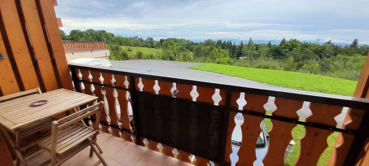 Apartmán Le Repos Du Choucas Thollon-les-Memises Exteriér fotografie